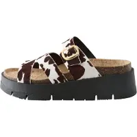 Next Mule 'Forever Comfort' marron / blanc