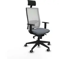 Piqueras Y Crespo Bürostuhl 1D066G1 Grau