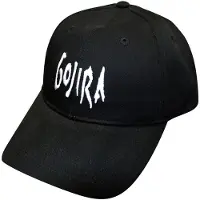 Gojira Hommes, Casquette, Logo Baseball Cap, Noir, (Taille unique)