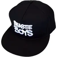 Beastie Boys Unisexe, Casquette, Check Your Head Logo Snapback Cap, Noir, (Taille unique)