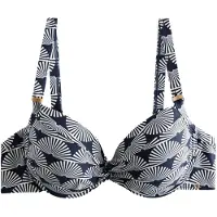 Next Hauts de bikini bleu marine / blanc