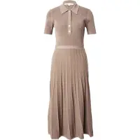 Michael Kors Robes en maille 'FIT N FLARE' moka