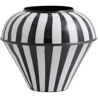 Nordal Vase Sipura noir/blanc