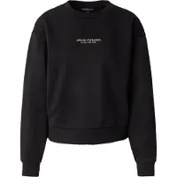 Armani Exchange Sweat-shirt beige / noir