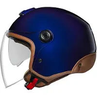 NEXX Y.10 Sunny Indigo Bleu Camel Casque Jet Taille S