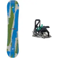 K2 Snowboard - Packs (snowboard + fix) - Snowboard all-mountain - Pack Lil Mini 2025 - Bleu