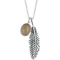 KUZZOI Chaîne beige foncé / argent