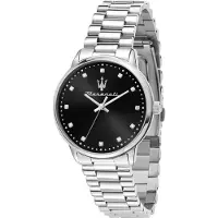 Maserati Hommes Montre Tradizione NA Marque de diamant Bracelet en acier inoxydable R8853147504
