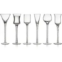 Lyngby Glas Rome verre à déclic transparent 18 cm Set6, Verres à cocktail, Transparent