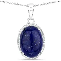 Rafaela Donata Chaîne bleu marine / argent