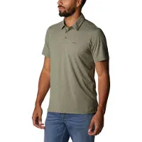 Columbia Tech Trail Short Sleeve Polo Vert L Homme