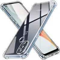 Screen Guard Professional Oneplus Nord N100 Housse Crystal Soft Airbag Bumper (OnePlus North N100), Coque pour téléphone portable, Transparent
