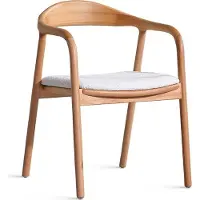 Skye Decor , Alessa - Natural, chaise, naturel, 100 % BOIS DE HÊTRE, 54 x 68 x 76 cm