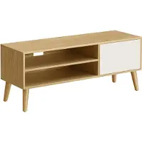 Vasagle , meuble TV, meuble bas, pour téléviseurs jusqu'à 55 pouces, longueur 120 cm