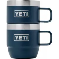 Yeti Rambler Stackable Mugs 6oz, Navy Blue, tasses isothermes empilables, 177 ml