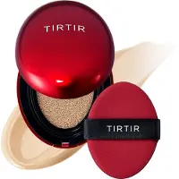TIRTIR Mask Fit Red Cushion Mini fond de teint longue tenue coussin teinte 21W Natural Ivory 4.5 g