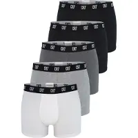 Cr7 - Cristiano Ronaldo Boxers gris foncé / gris chiné / noir / blanc