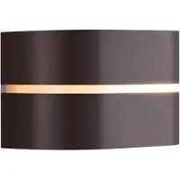 Nordlux Applique murale élégante Sibelis brun métallisé