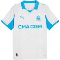 Puma Olympique Marseille Herren Home Jersey Replica - 779801, Farbe:Weiß, Textil:XXL