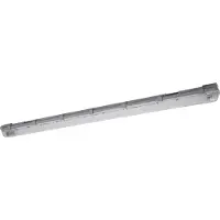 Osram Submarine Luminaire pour locaux humides avec détecteur de mouvement intégré 120cm 16W, luminaire LED en gris, protection IP65, pour entrepôts et garages