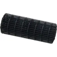 vidaXL Clôture Euro, 0,4 x 50 m, fer revêtu de PVC, gris
