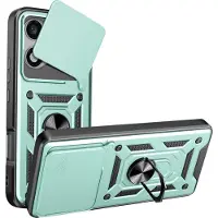 Avizar , Honor 400 Lite Housse anneau magnétique protection caméra, vert