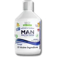 Swedish Nutra Fluide multivitaminé MAN ACTIVE 50+, 500ml,