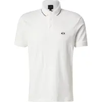 Armani Exchange T-Shirt noir / blanc cassé