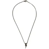 Philipp Plein Chaîne noir / argent