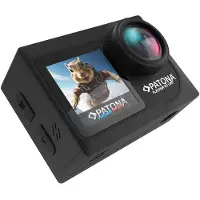 PATONA Platinum Action Cam Life SL4 5K (60p, WiFi), Caméra d'action, Noir