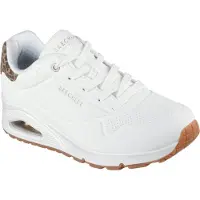 SKECHERS Baskets basses 'Uno - Jungle Nite' blanc