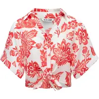 Salsa Jeans 21009457 Loose Fit Short Sleeve Shirt Blanc S Femme