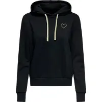 ONLY Sweat-shirt 'ONLNoli' jaune d'or / noir