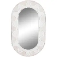 DKD Home Decor Miroir Mural - - Standard - Bois de manguier - Verre - Rectangulaire