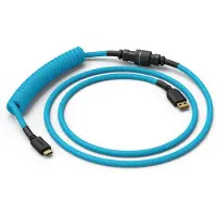Glorious PC Gaming Race Coiled, Blau, 1,37 m, 1 Stück(e), PC Gaming Race, Geflochten, USB Typ-A, USB Typ-C