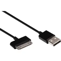 Velleman CÂBLE USB 2.0 A MÂLE VERS APPLE 30 BROCHES MÂLE - NOIR - 1 m (1 m, USB 2.0)