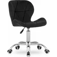 Leobert Chaise AVOLA Valora - Noir x1 | Chaise pivotante moderne pour salon