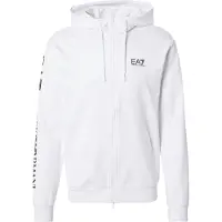 EA7 pour homme. 7M000568_AF13512 Sweat à capuche Logo Series blanc (L), Casuel, Sport, Coton, Multisport, Manche longue