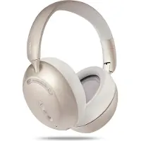 Mixx StreamQ D3 Over Ear ANC Wireless Kopfhörer (40 h, Sans fil), Écouteurs, Beige