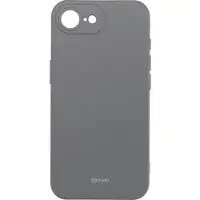 Roar Back panel cover case COLORFUL JELLY for IPHONE 16e grey (Apple iPhone 16e), Coque pour téléphone portable, Gris