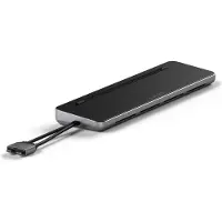 Satechi USB-C Support Double Dock – Poids Léger de 425.24g – Longueur de Câble de 20cm – Connectivité Double USB-C
