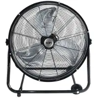 EDM 180w 60 Cm Industrial Fan Noir One Size / EU Plug 220V