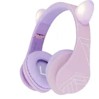 PowerLocus P2 Kids Kinder- Kopfhörer lila/pink mit Ohren