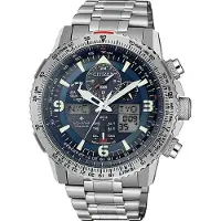 Citizen Chronographe collection argent Skyhawk - homme