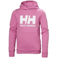 Helly Hansen Logo 2.0 Jr Hoodie Rose 14 Years Enfants
