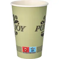 Papstar Gobelet en carton pure (50x)