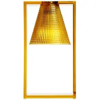 Kartell Lampe de Table , Light-Air, Orange, Salon / séjour, Plastique, Design