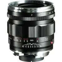 Voigtländer APO-Lanthar 50mm f/2.0 VM noir Leica M à baïonnette