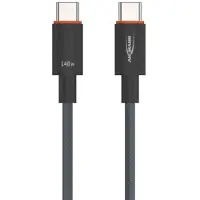 Ansmann 1700-0177 Câble de données et de charge, USB-C - USB-C, 0,6 m