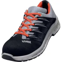 Uvex 69097, Homme, Adulte, Bottes de sécurité, Noir, Gris, Rouge, ESD, FO, S2, Toutes saisons